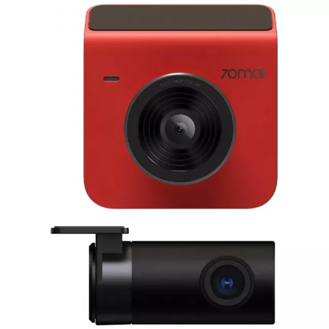 Видеорегистратор 70mai Dash Cam A400 + Rear Cam Set (Цвет: Red)