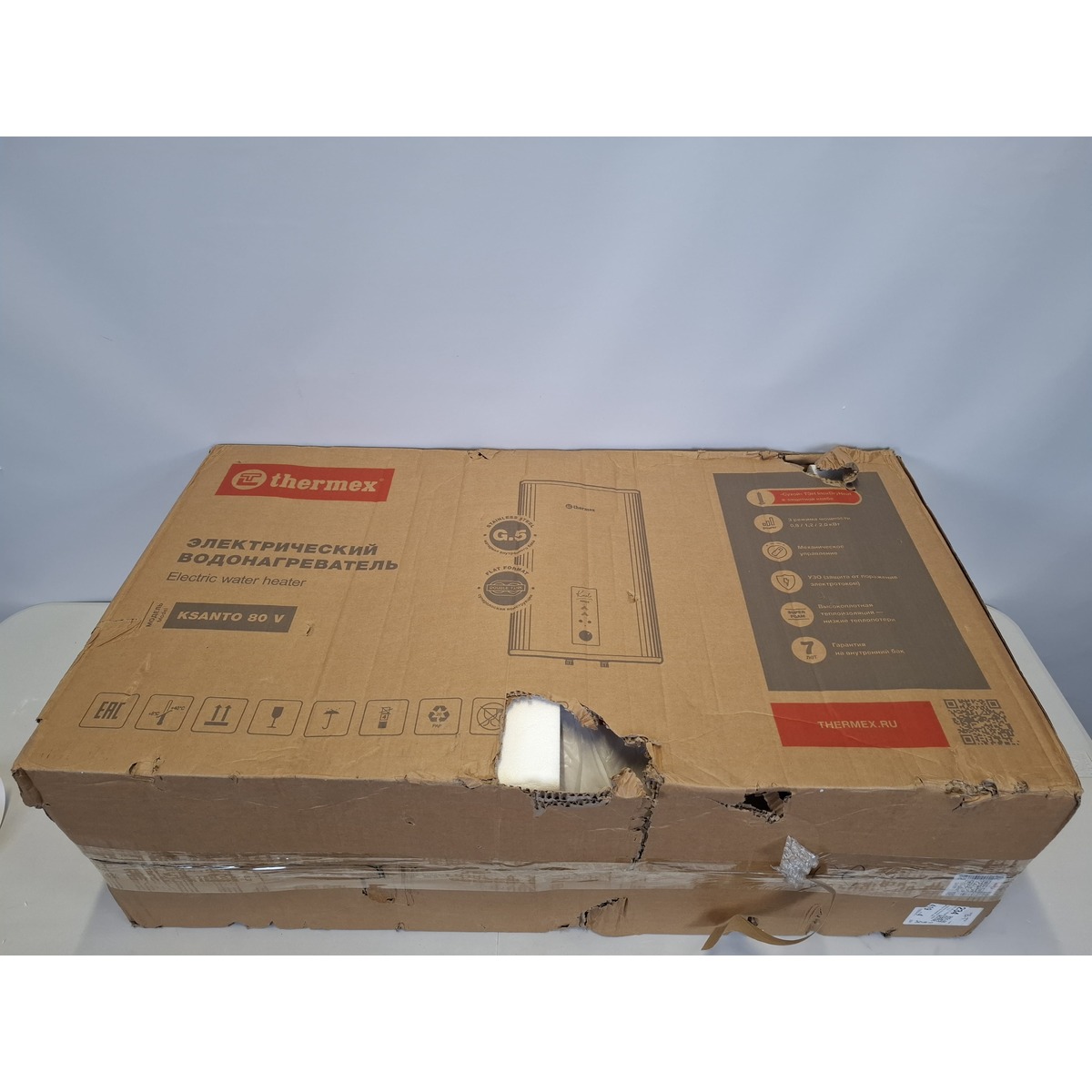 Водонагреватель Thermex Ksanto 80 V, белый