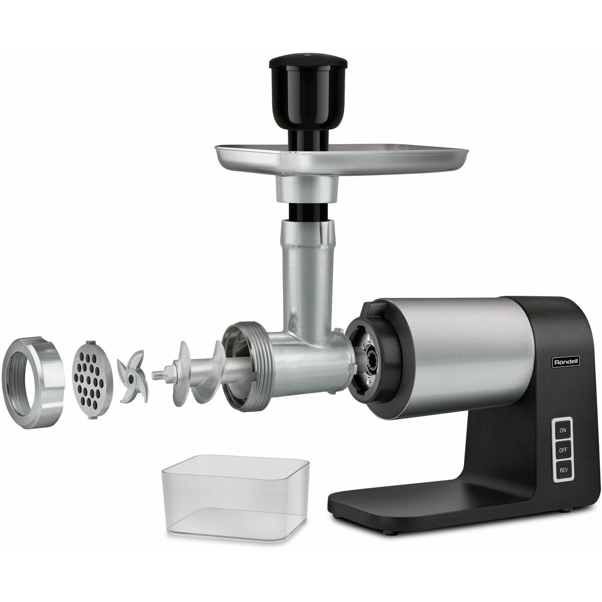 Мясорубка Rondell 1451-RE-01 (Цвет: Silver/Black)