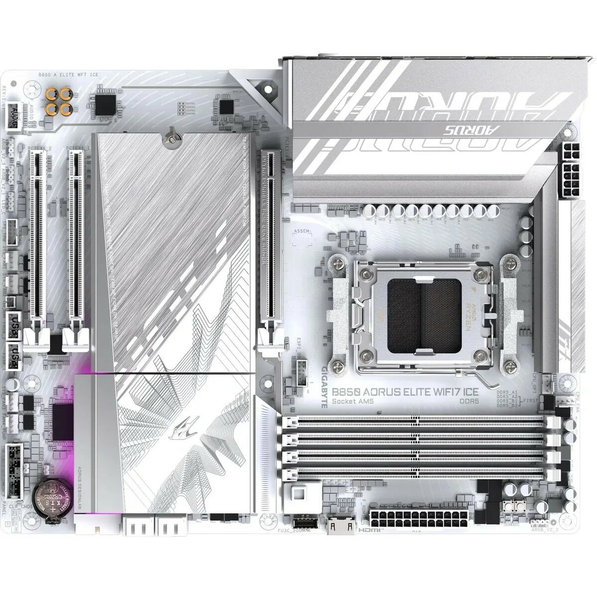 Материнская плата Gigabyte B850 AORUS ELITE WIFI7 ICE 