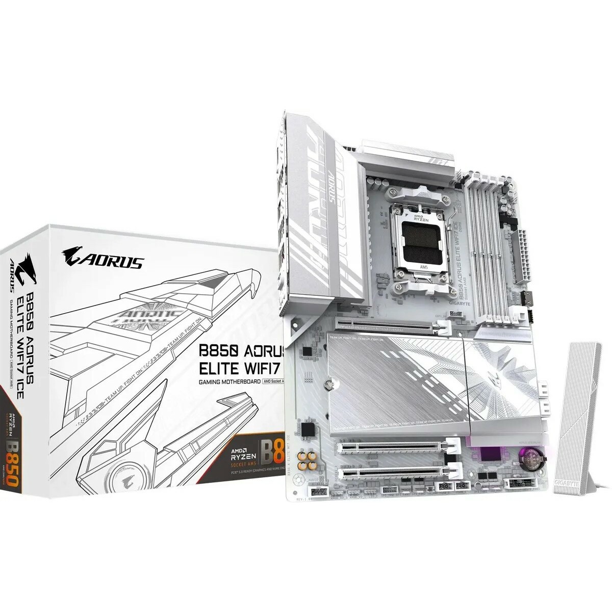 Материнская плата Gigabyte B850 AORUS ELITE WIFI7 ICE 