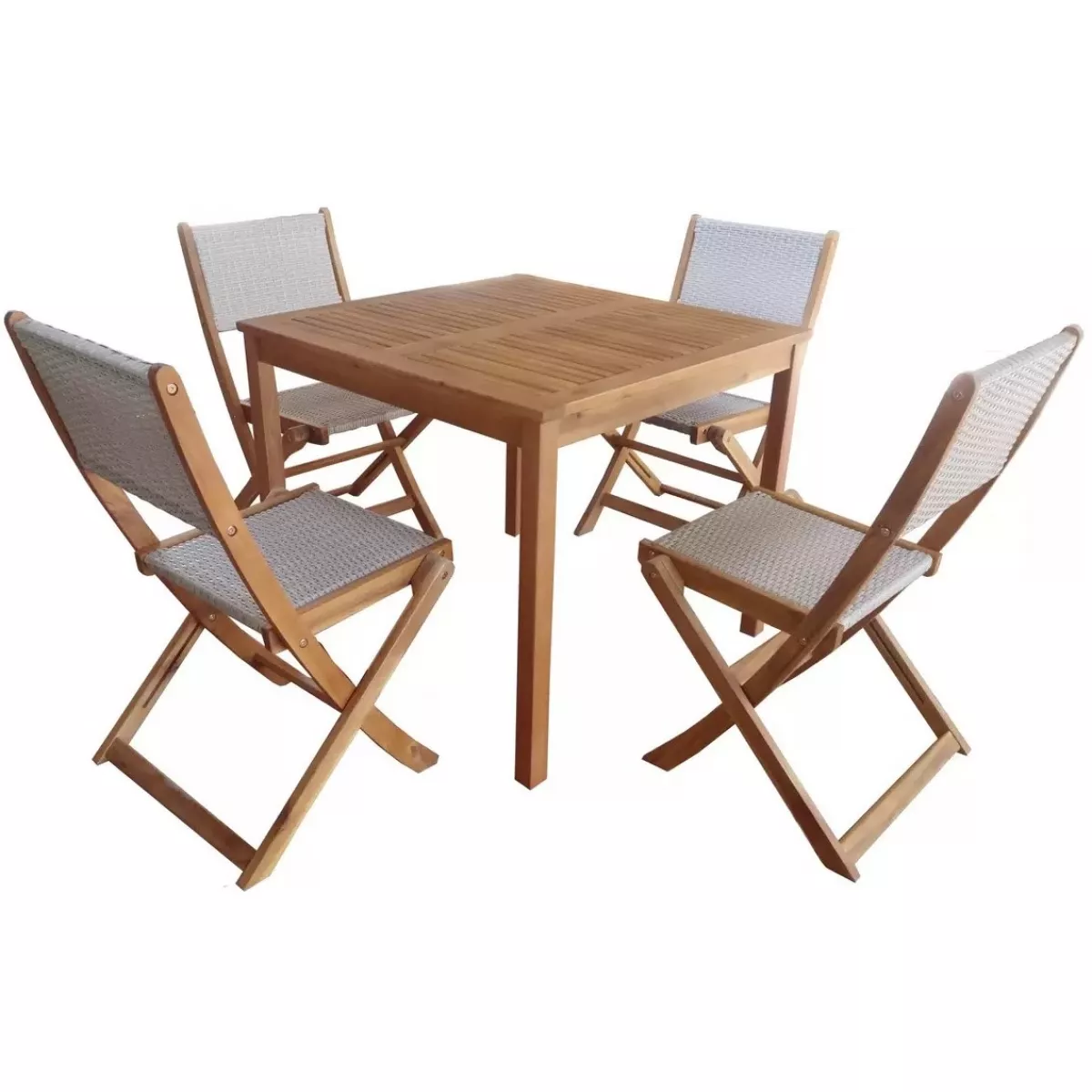 Набор садовой мебели Thinh Phu TP4098 (5 предметов) (Цвет: Brown/Gray)