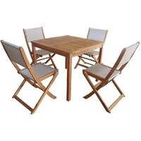 Набор садовой мебели Thinh Phu TP4098 (5 предметов) (Цвет: Brown/Gray)