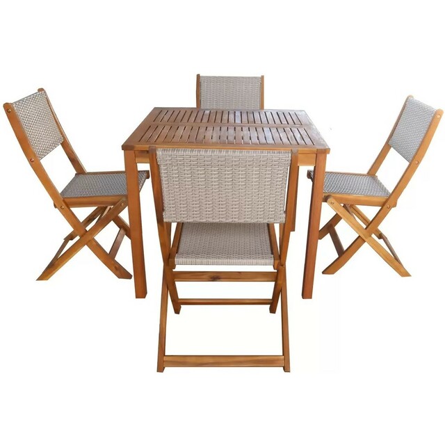 Набор садовой мебели Thinh Phu TP4098 (5 предметов) (Цвет: Brown / Gray)