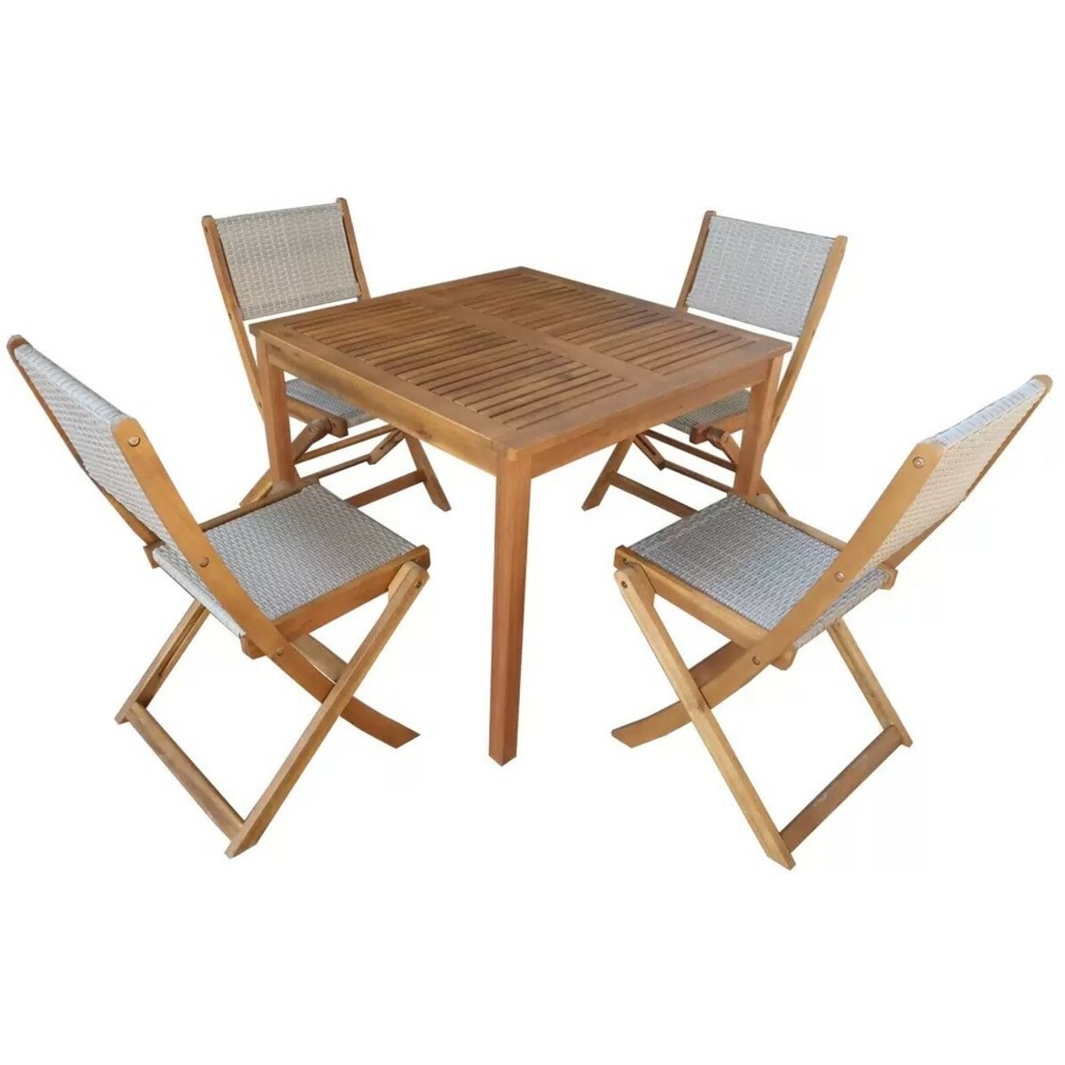 Набор садовой мебели Thinh Phu TP4098 (5 предметов) (Цвет: Brown/Gray)