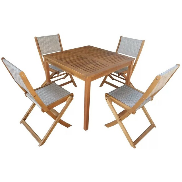 Набор садовой мебели Thinh Phu TP4098 (5 предметов) (Цвет: Brown / Gray)