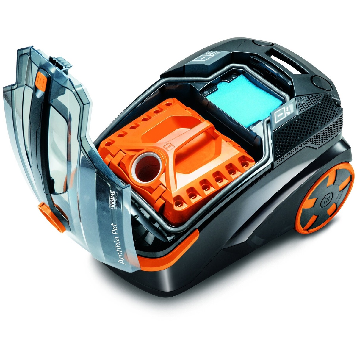 Пылесос THOMAS DryBOX Amfibia PET (Цвет: Black/Orange)