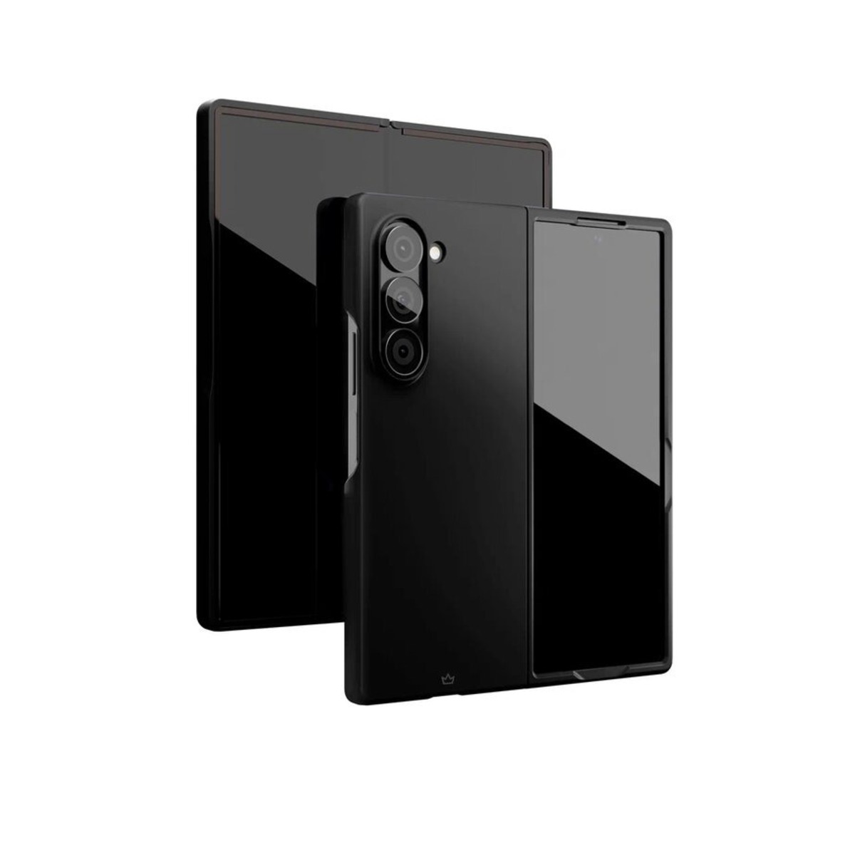 Чехол-накладка VLP Flex Сase для смартфона Samsung Galaxy Z Fold 6 (Цвет: Black)