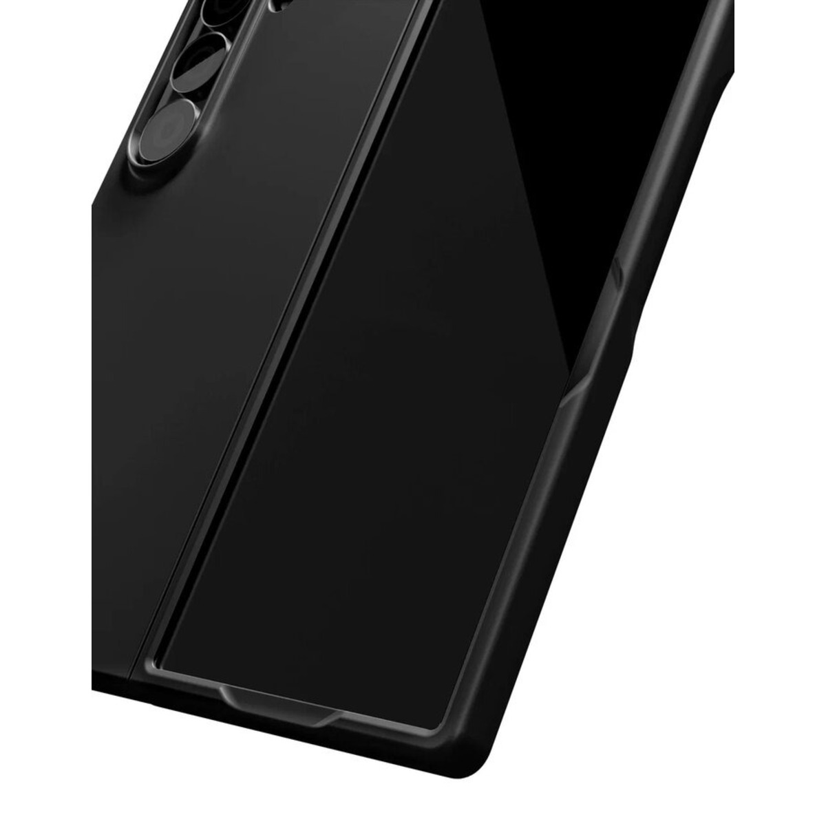 Чехол-накладка VLP Flex Сase для смартфона Samsung Galaxy Z Fold 6 (Цвет: Black)