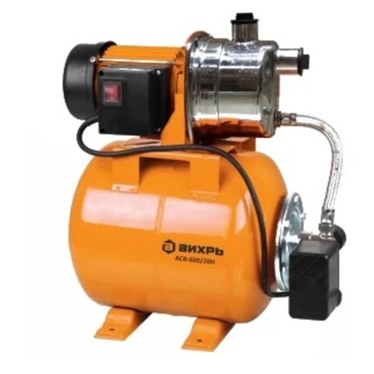Насосная станция Вихрь АСВ-600 / 20Н (Цвет: Orange)