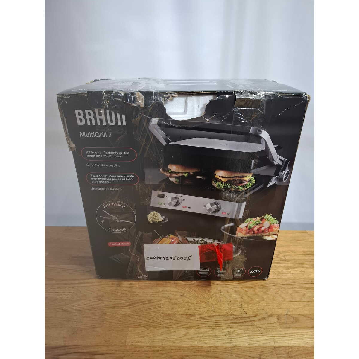 Электрогриль Braun CG7010 (Цвет: Silver/Black)