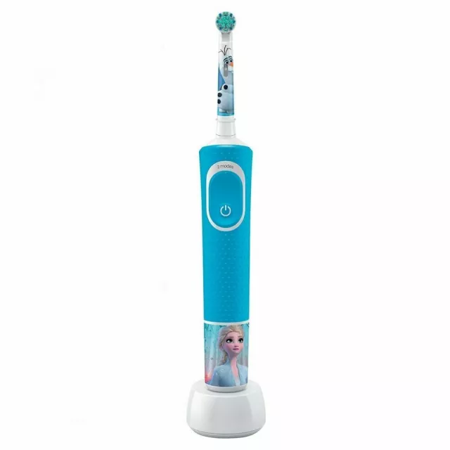 Электрическая зубная щетка Oral-B D100.413 KIDS FROZEN (Цвет: Blue)