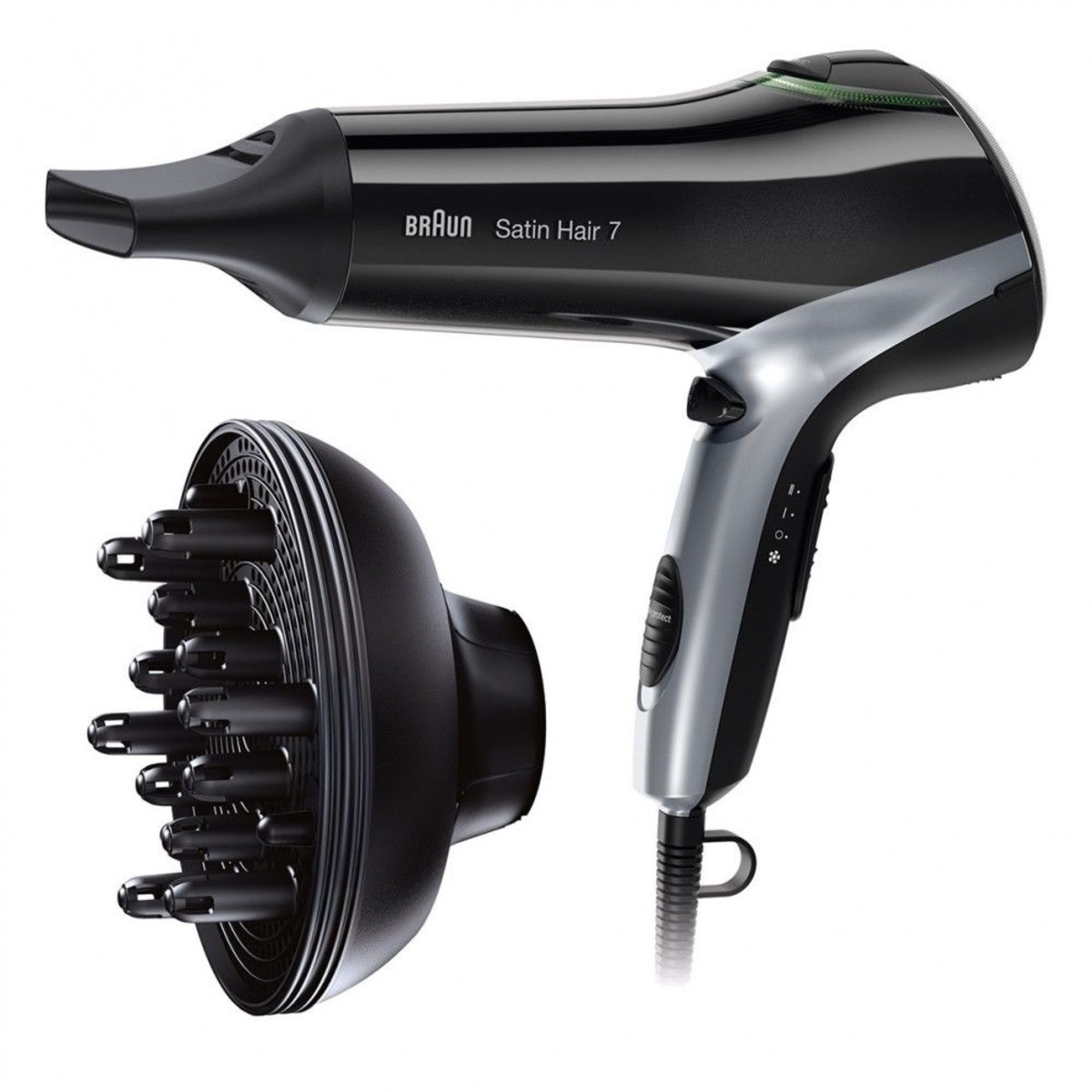 Фен Braun HD730, черный