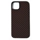 Чехол-накладка Devia Carbon Fiber Texture Magnetic Case для смартфона iPhone 14 (Цвет: Wine Red)