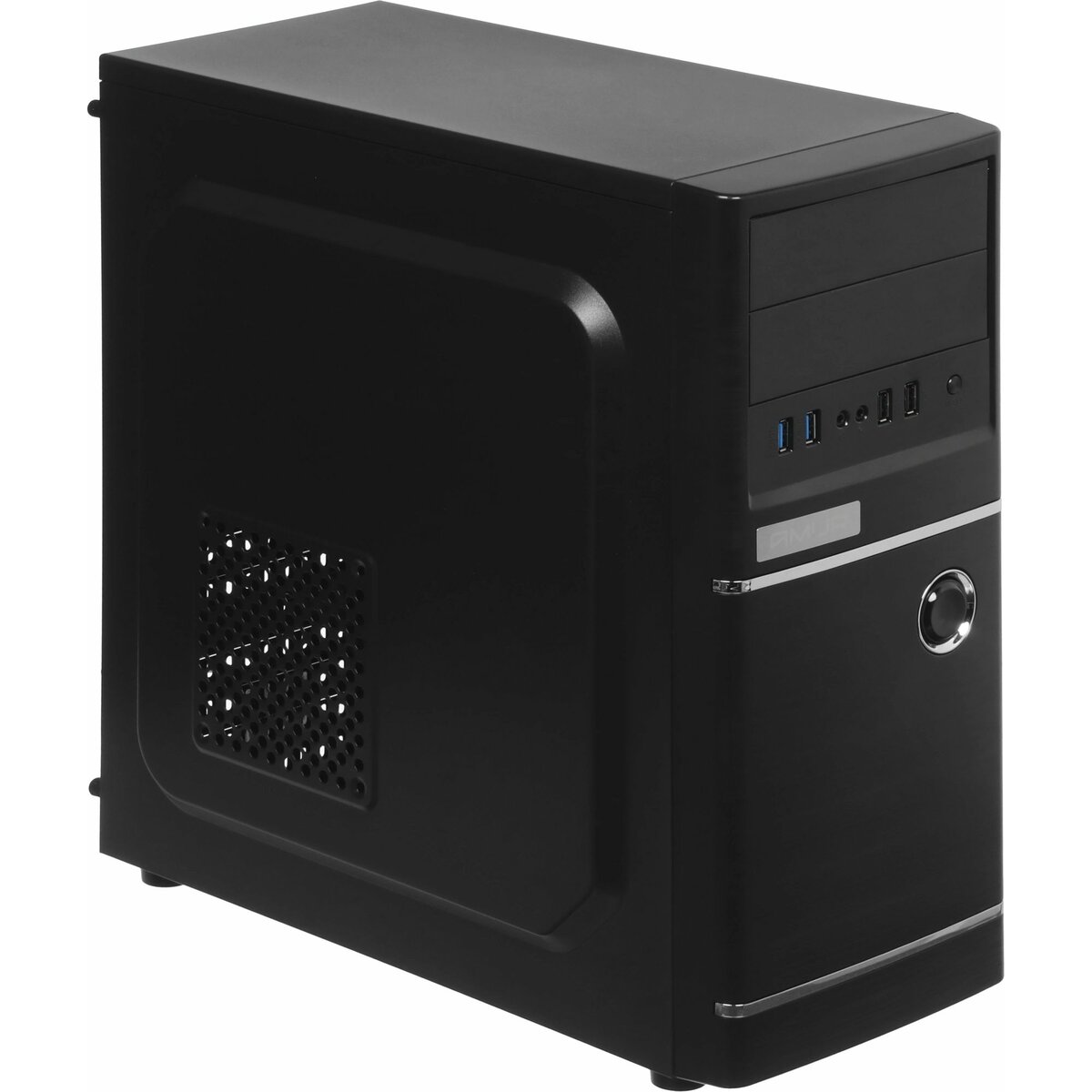 ПК Amur Нарвал A5A14 АМУЕ.466219.002 (AMD Ryzen 5 3400G 3.7Ghz/8Gb DDR4/SSD256Gb/AMD Radeon RX Vega 11/FreeDOS/black)