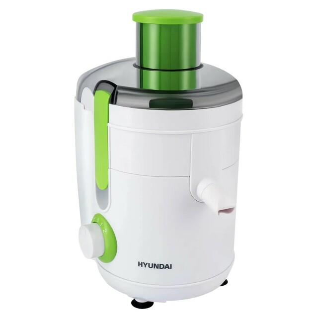 Соковыжималка Hyundai HY-JE1615 (Цвет: White/Green)