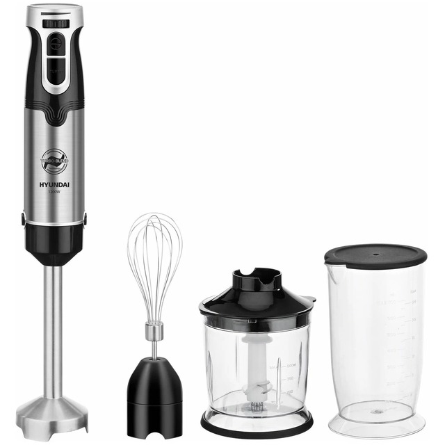 Блендер погружной Hyundai HYB-H3935 (Цвет: Silver)
