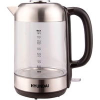 Чайник Hyundai HYK-G4034 (Цвет: Black/Silver)