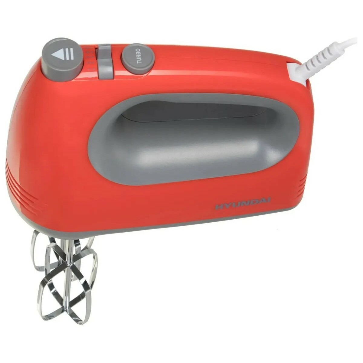 Миксер ручной Hyundai HYM-H4511 (Цвет: Red/Gray)