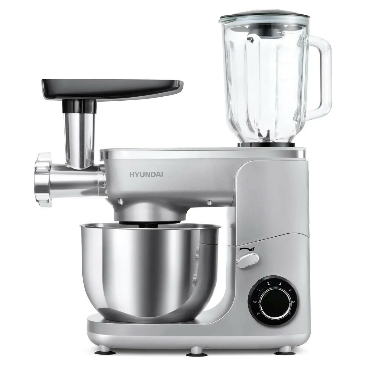 Кухонная машина Hyundai HYM-S7651 (Цвет: Silver)