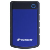 Жесткий диск Transcend USB 3.0 1Tb TS1TSJ25H3B StoreJet 25H3 2.5 (Цвет: Blue)