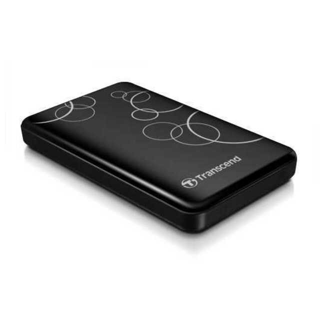 Жесткий диск Transcend USB 3.0 1Tb TS1TSJ25A3K StoreJet 25A3 2.5 (Цвет: Black)