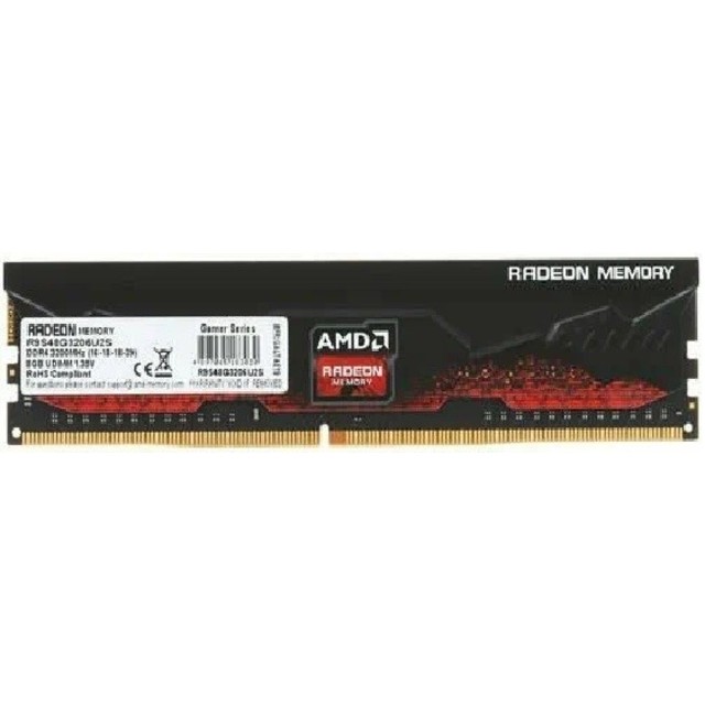 Память DDR4 8GB 3200MHz AMD R9S48G3206U2S