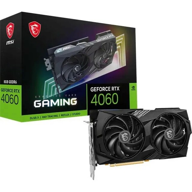 Видеокарта MSI GeForce RTX 4060 GAMING 8G