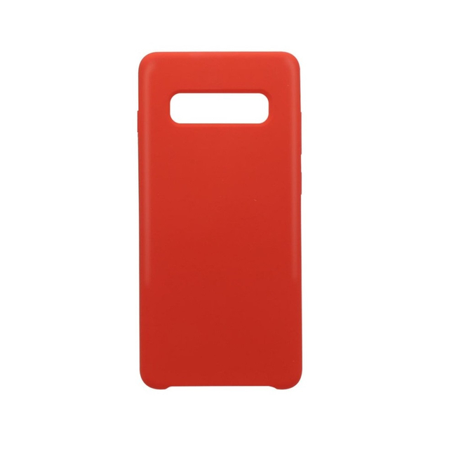 Чехол-накладка Devia Nature Series Silicon Case для смартфона Samsung Galaxy S10+ (Цвет: Red)