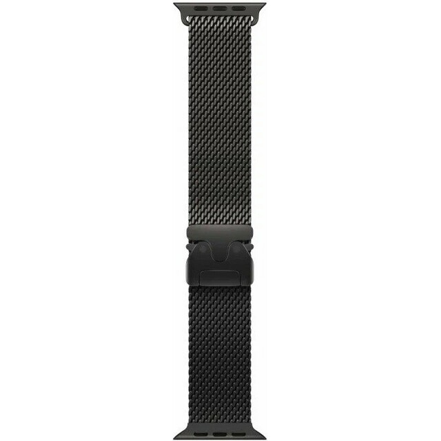 Умные часы Apple Watch Ultra 2 (2024) 49mm Titanium Case with Titanium Milanese Loop L, черный