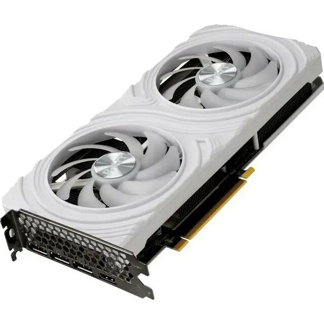 Видеокарта Palit GeForce RTX 4070 Dual White OC 12G (NE64070S19K9-1048L)