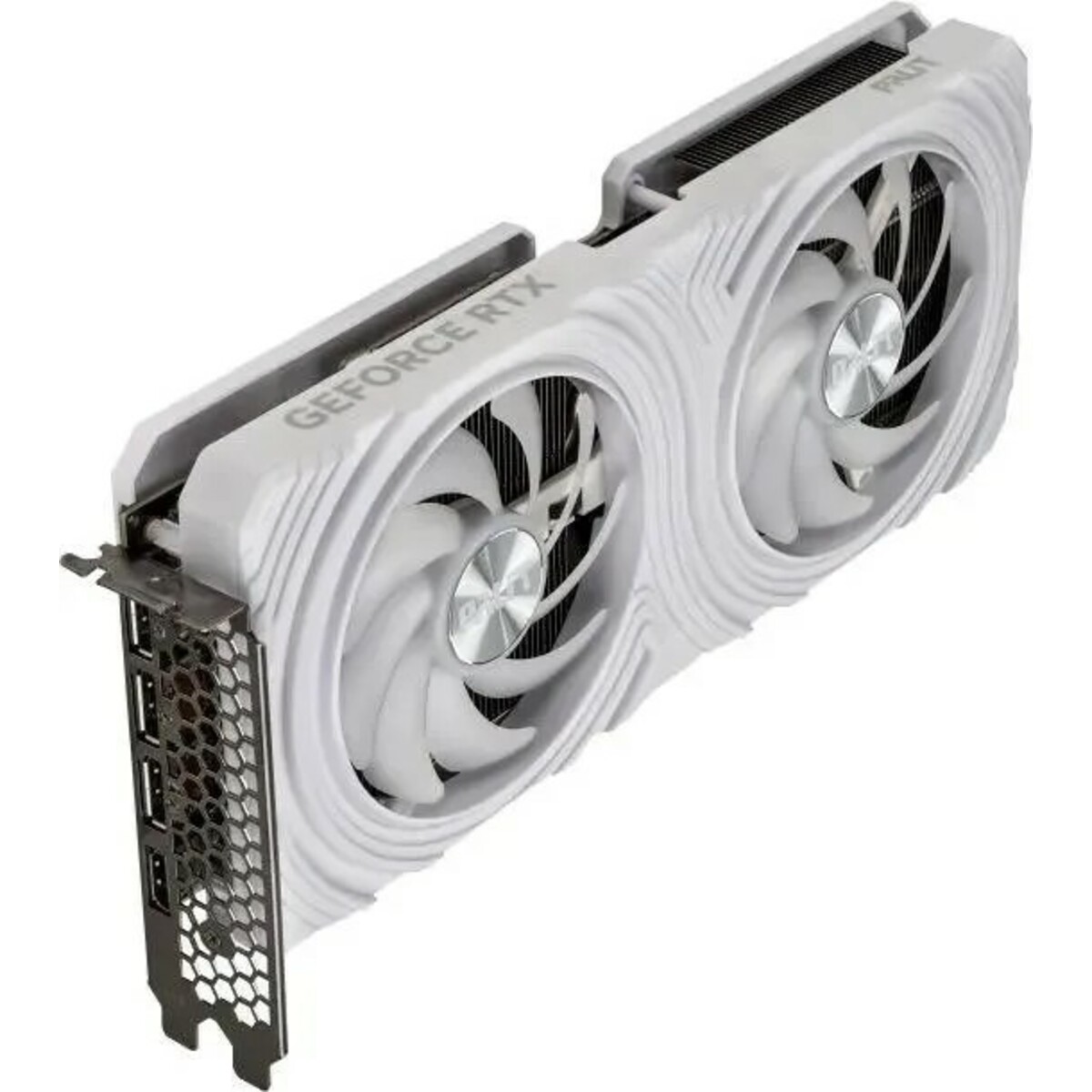 Видеокарта Palit GeForce RTX 4070 DUAL WHITE OC 12Gb (NE64070S19K9-1048L)