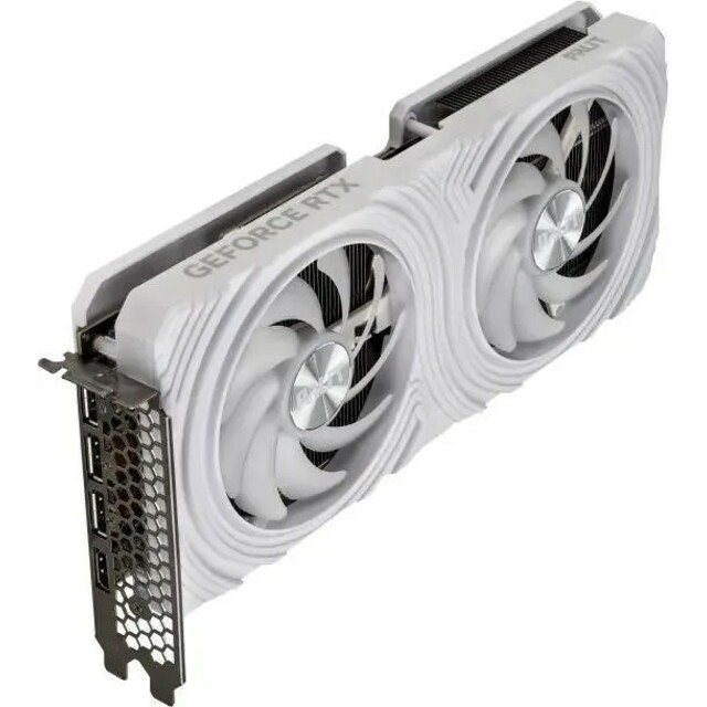 Видеокарта Palit GeForce RTX 4070 Dual White OC 12G (NE64070S19K9-1048L)