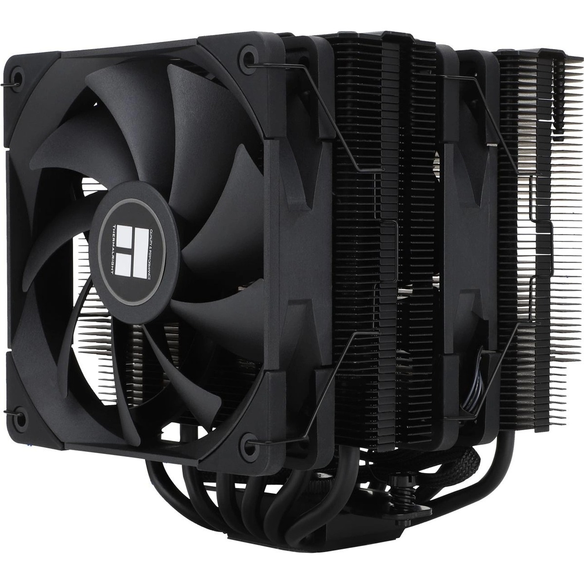 Устройство охлаждения(кулер) Thermalright Peerless Assassin 120 Soc-AM5 / AM4 / 1151 / 1200 / 1700 черный 4-pin 25.6dB Al+Cu 750gr Ret (PA120-BLACK)