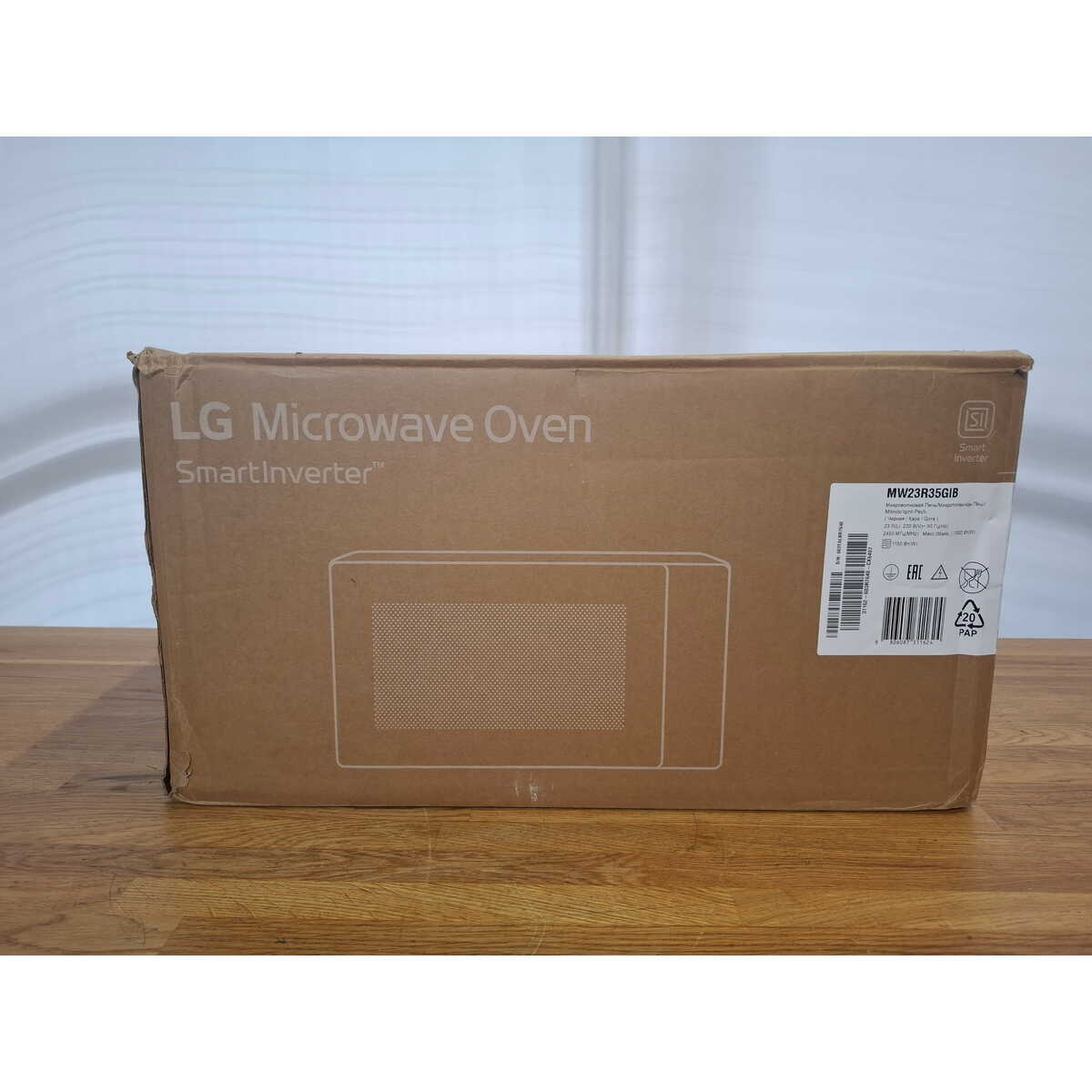 Микроволновая печь LG MW23R35GIB, черный