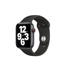 Ремешок силиконовый VLP Silicone Band Soft Touch для Apple Watch 42 / 44 mm, черный