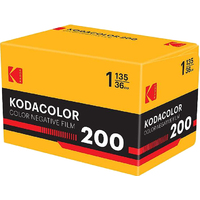 Фотопленка Kodak Kodacolor 200 (Цвет: Yellow/Black)