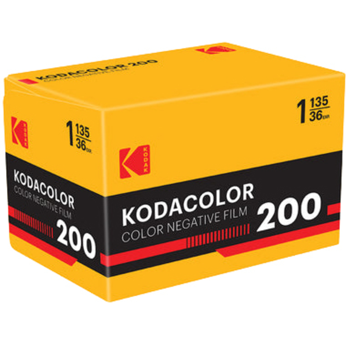 Фотопленка Kodak Kodacolor 200 (Цвет: Yellow / Black)