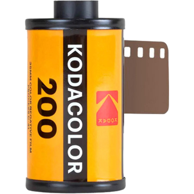 Фотопленка Kodak Kodacolor 200 (Цвет: Yellow / Black)