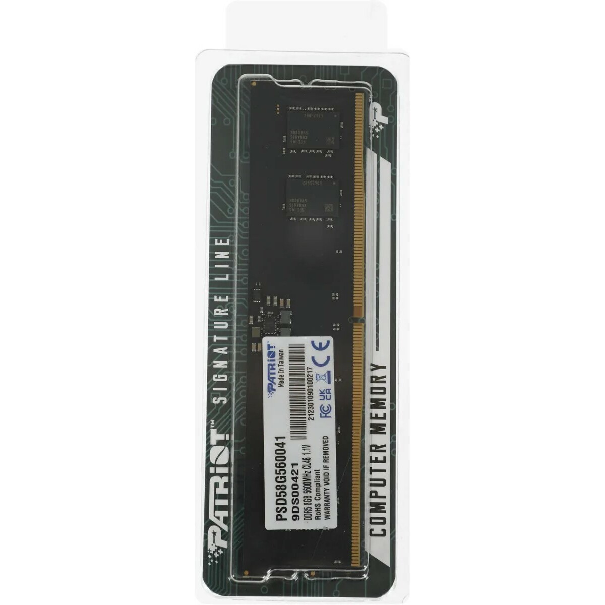 Память DDR5 8Gb 5600Mhz Patriot PSD58G560041 