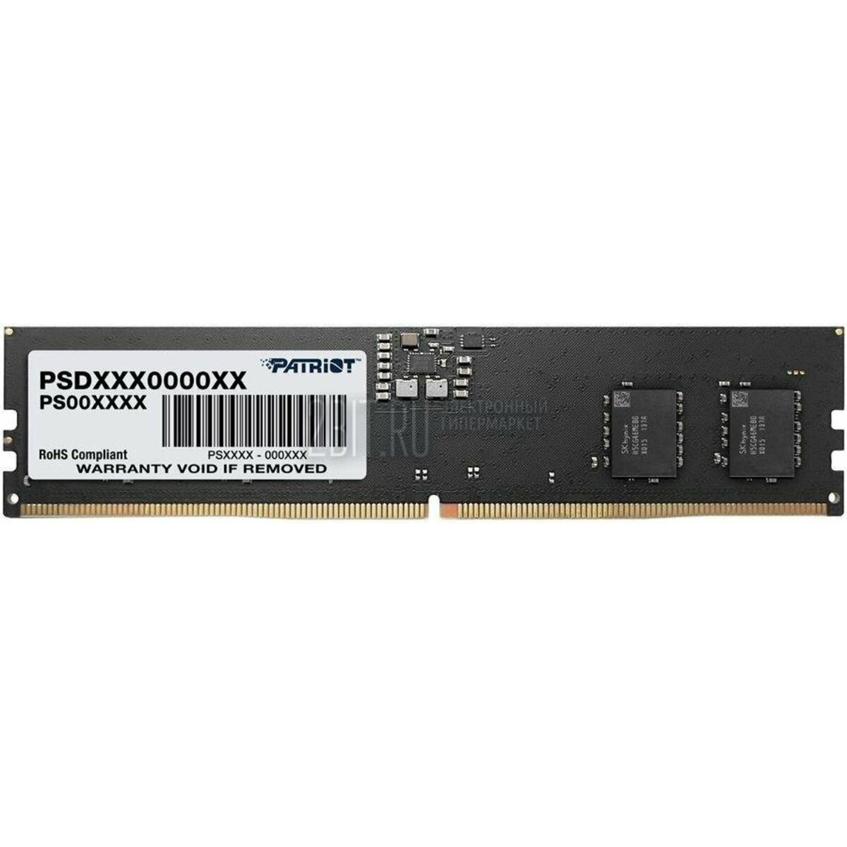 Оперативная память Patriot DIMM 16GB DDR5-5600 (PSD516G560081)