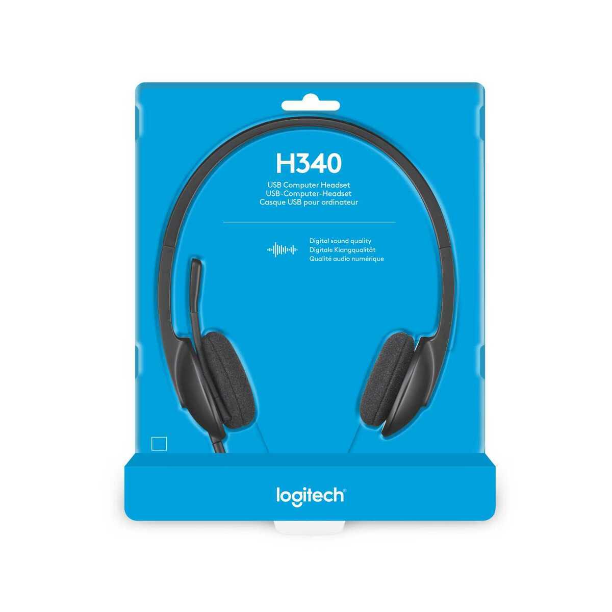 Компьютерная гарнитура Logitech H340 (Цвет: Black)