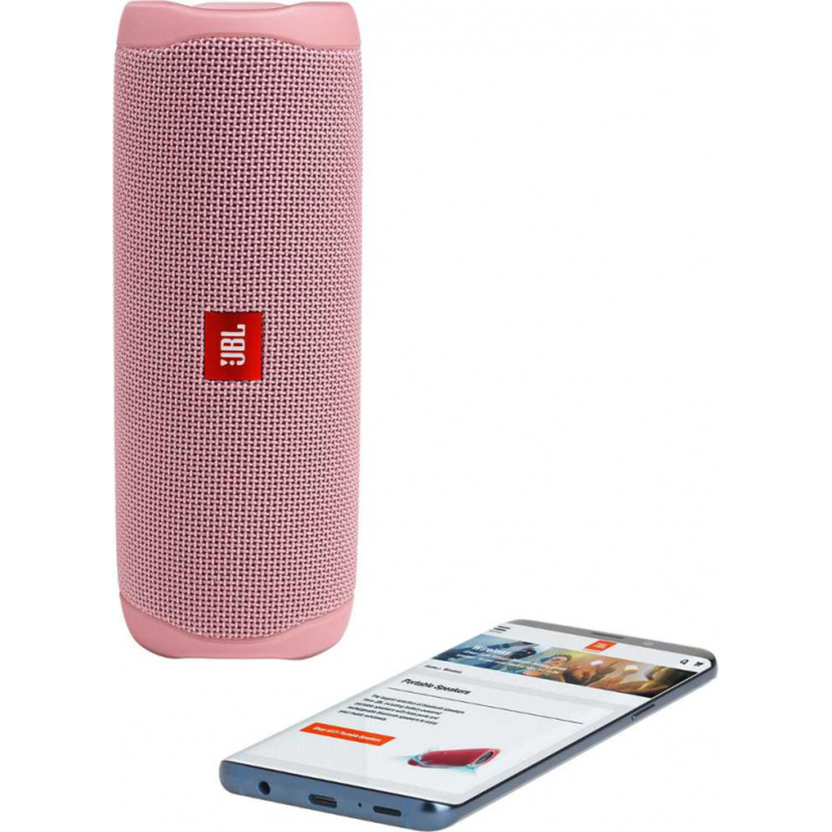 Портативная колонка JBL Flip 5 (Цвет: Pink)