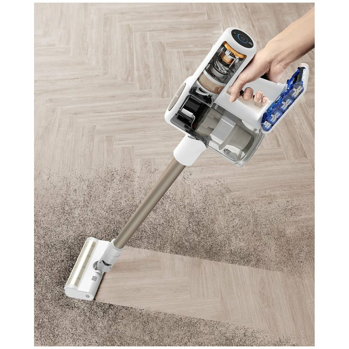 Пылесос беспроводной Dreame Cordless Vacuum Cleaner V10 Pro (Цвет: White)