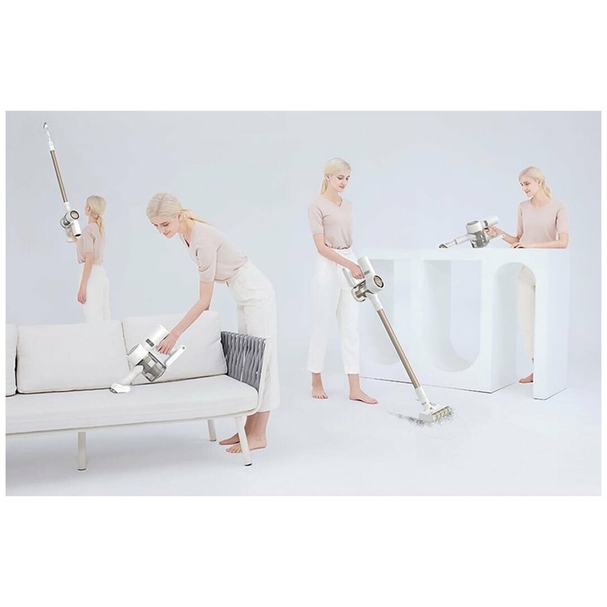 Пылесос беспроводной Dreame Cordless Vacuum Cleaner V10 Pro (Цвет: White)