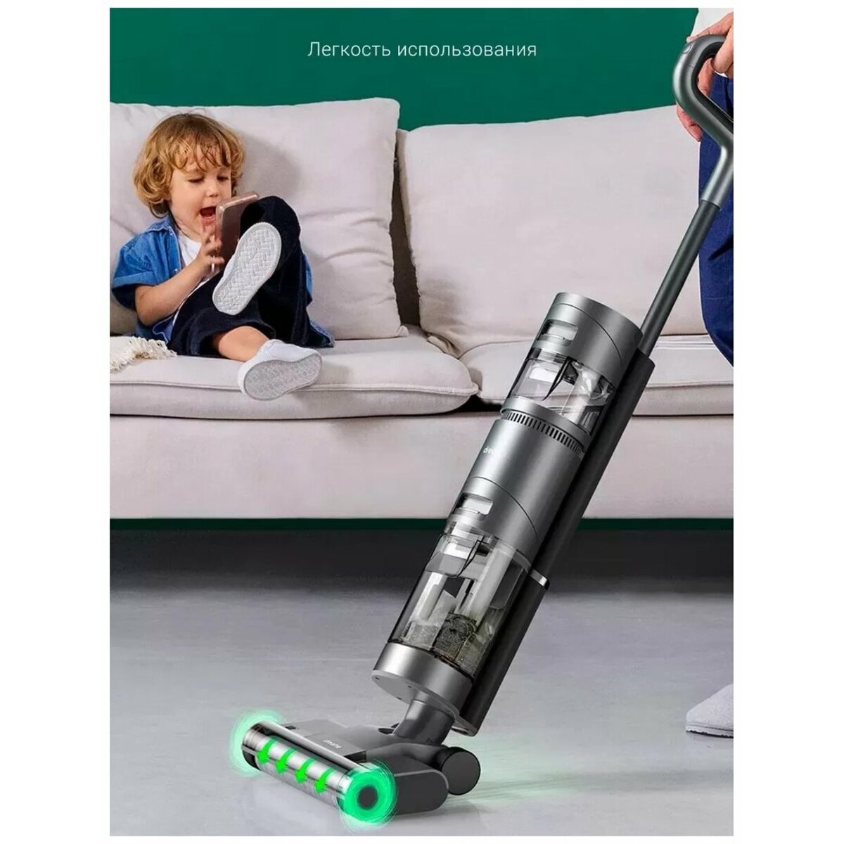 Пылесос беспроводной Dreame Wet and Dry Vacuum H11 Max (Цвет: Black)