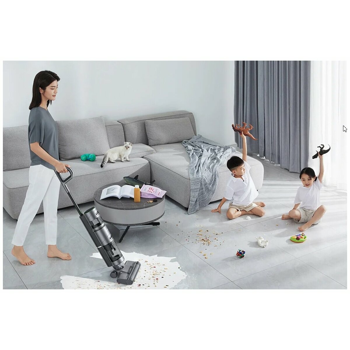 Пылесос беспроводной Dreame Wet and Dry Vacuum H11 Max (Цвет: Black)