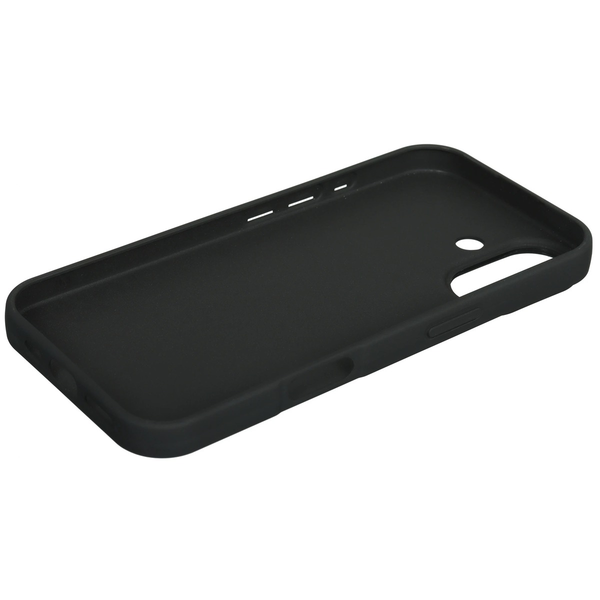 Чехол-накладка Borasco Silicone Сase для смартфона iPhone 17 (Цвет: Black)