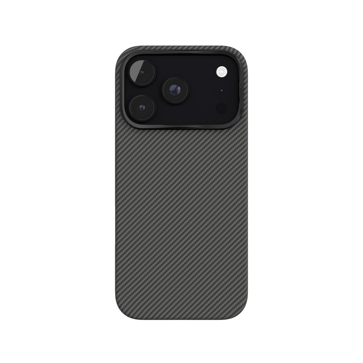 Чехол-накладка VLP Kevlar Case with MagSafe для смартфона Apple iPhone 18 Pro, черный