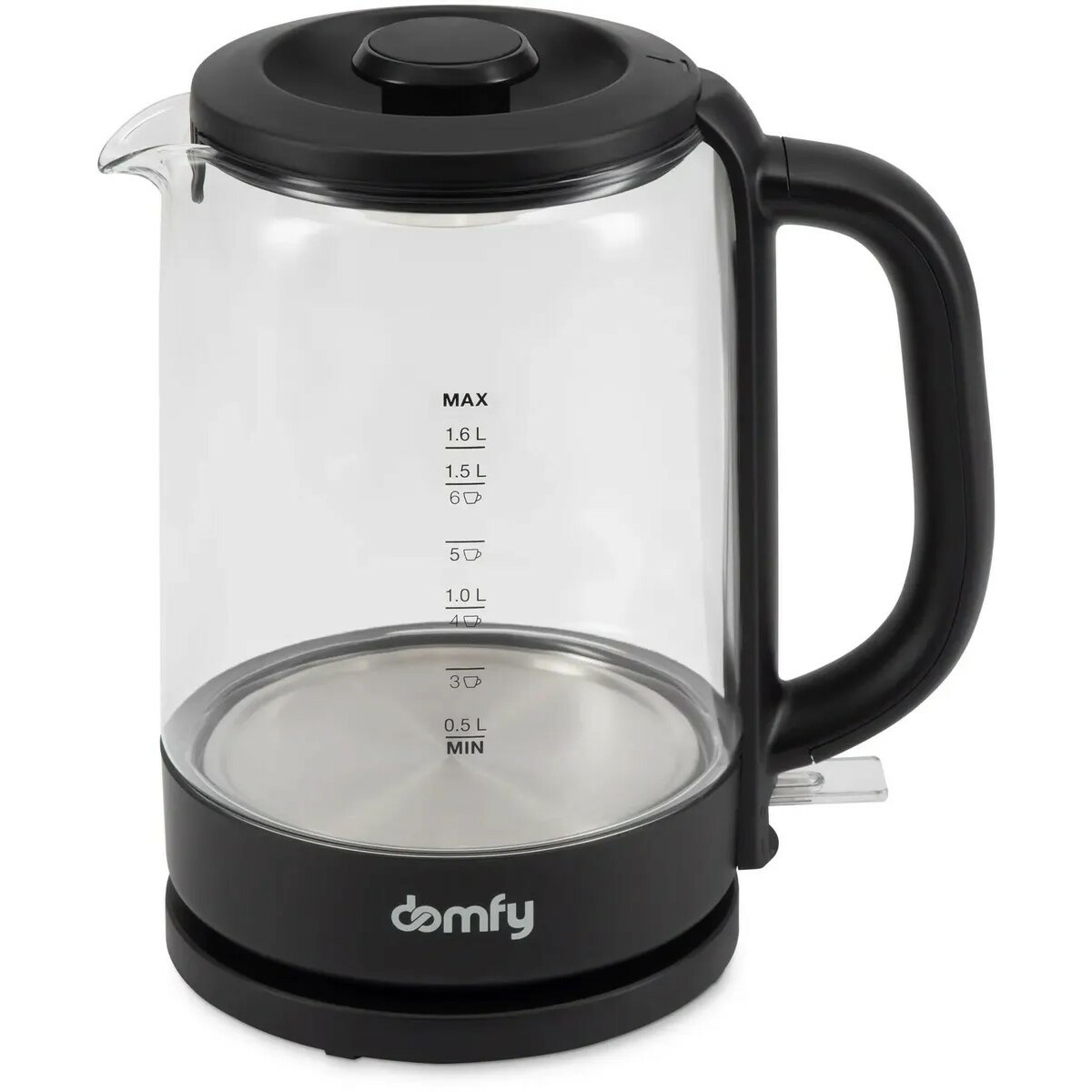Чайник электрический Domfy DSB-EK304, черный